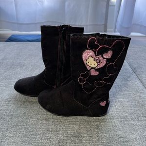 Hello kitty girls boots size 9M